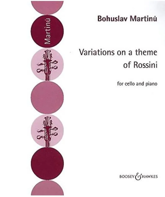 Martinu Variations on a Theme of Rossini HL 48010061