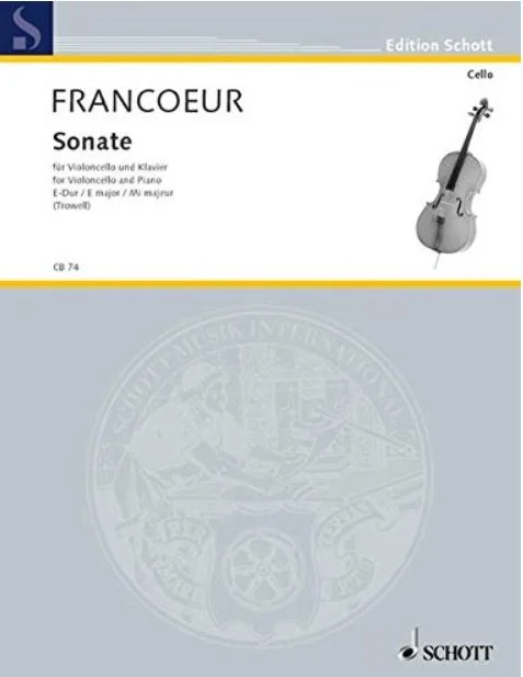 Francoeur Sonata in E Major HL 49001554
