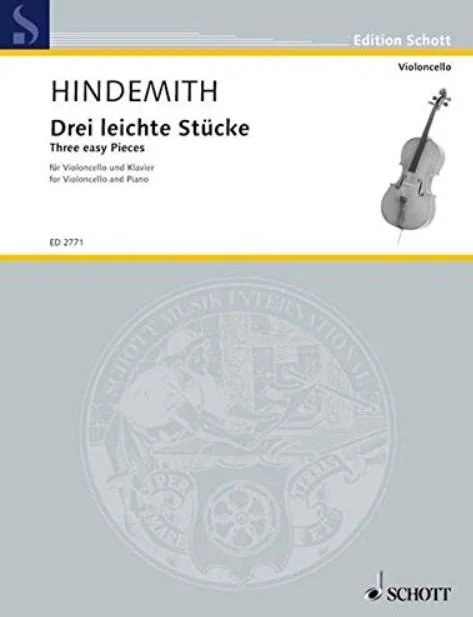 Hindemith Three Easy Pieces HL 49003961