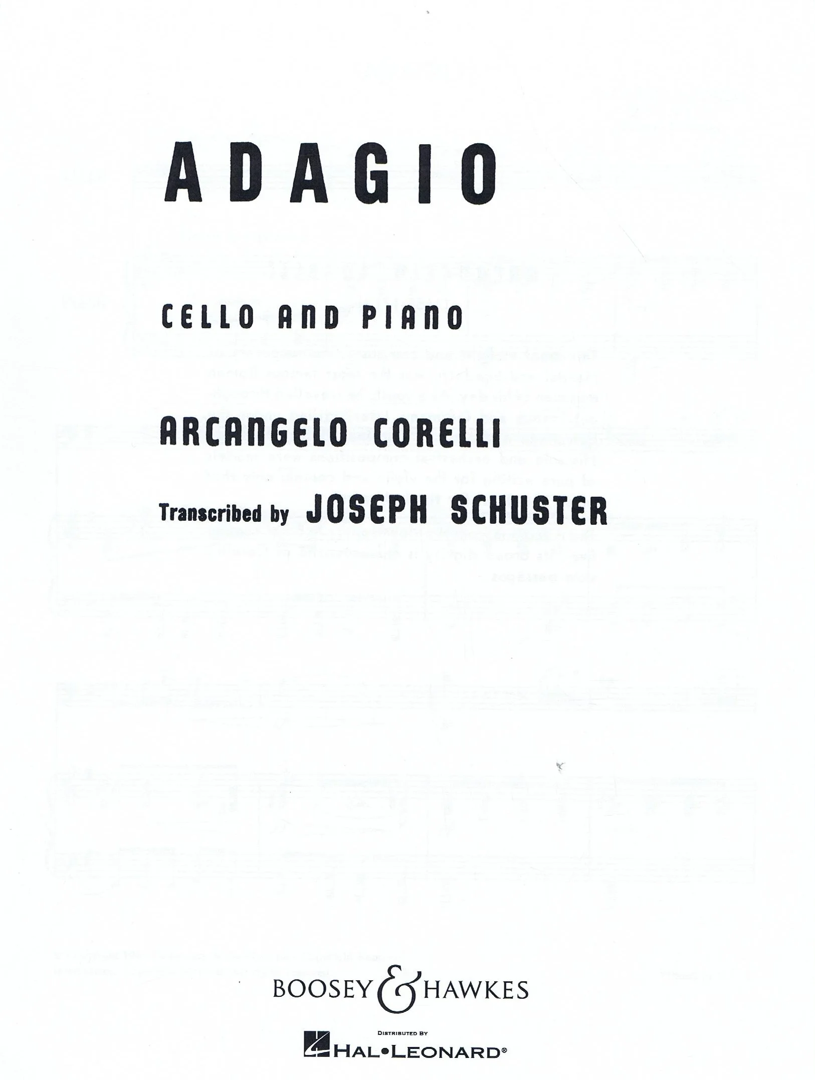 Corelli Adagio HL 48003038