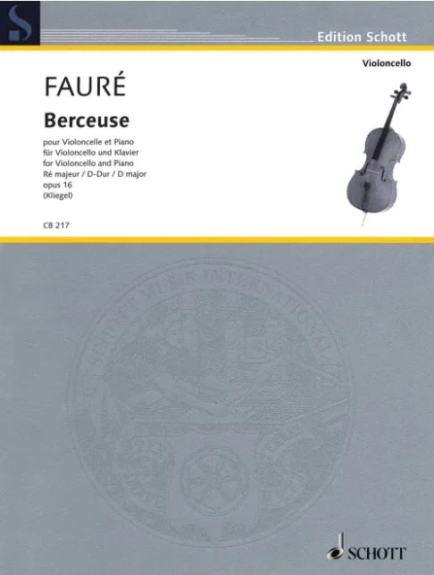 Faure Berceuse in D Major, Op. 16 HL 49017894