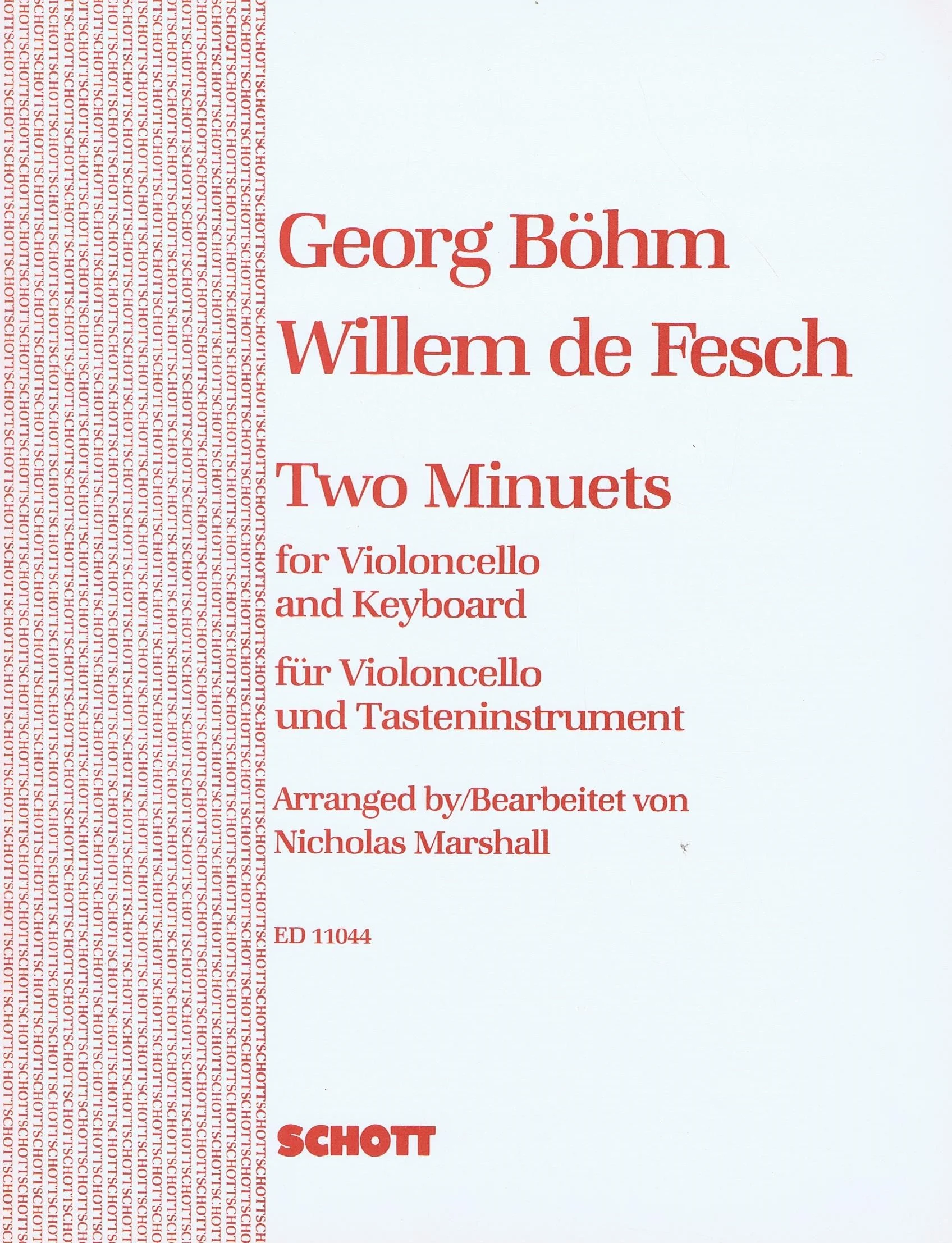 Fesch & Böhm Minuet Minuetto HL 49002629
