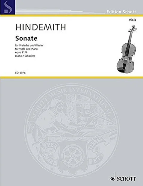 Hindemith Sonata in F, Op. 11, No. 4 (1919) HL 49003571