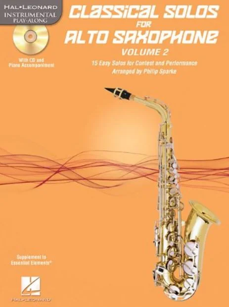 Classical Solos for Alto Saxophone, Vol. 2 HL 00121140