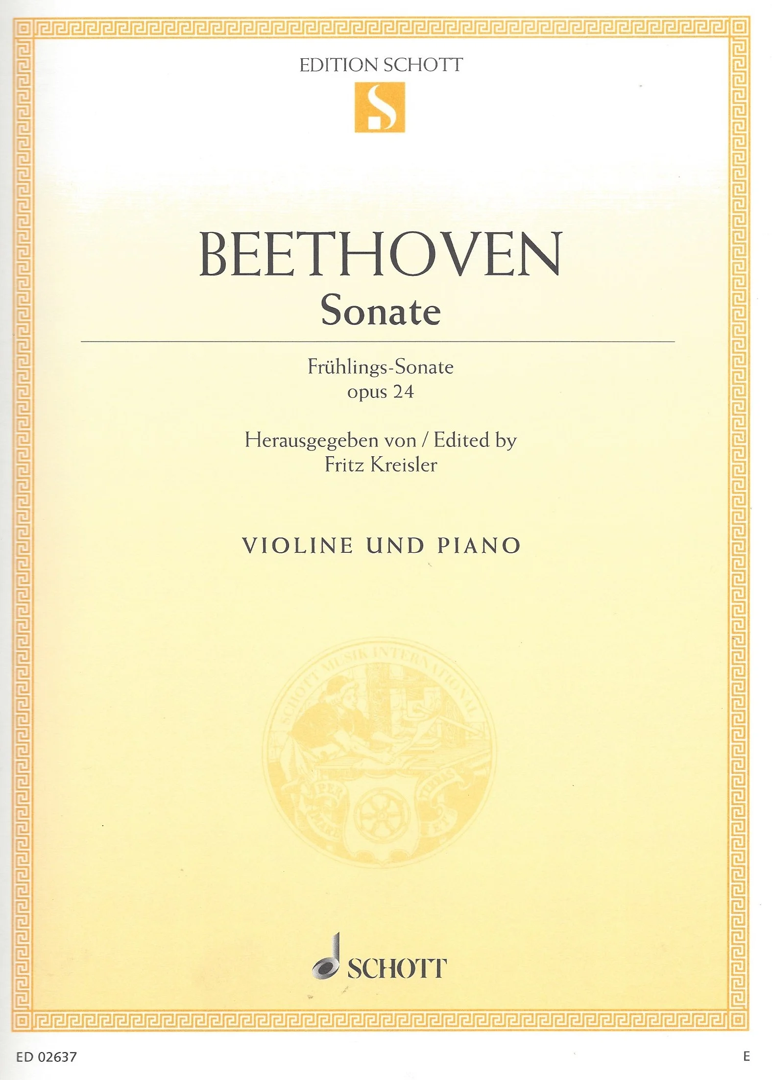Beethoven Sonata in F Major, Op. 24 HL 49008681