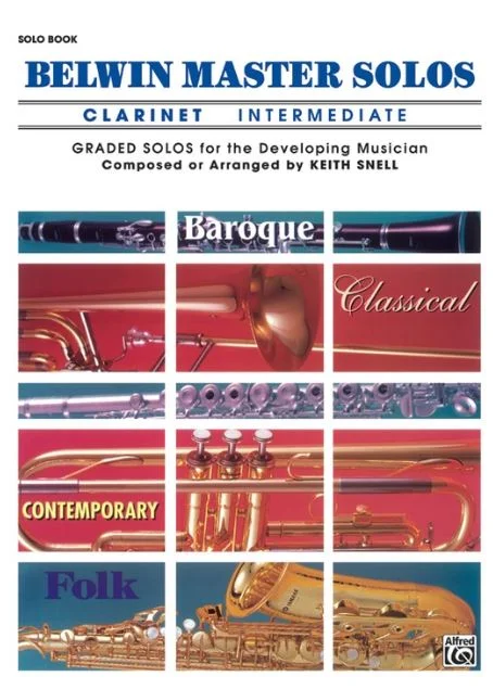Belwin Master Solos Clarinet, Volume 1