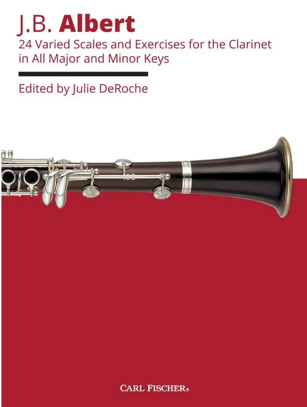 J. Albert,24 Varied Scales and Exercises for Clarinet in All Major and Minor Keys, CF O99X
