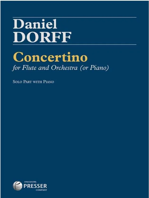 Daniel Dorff, Concertino for Flute and Piano, CF 114-41918