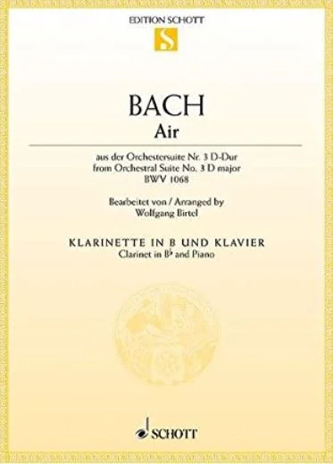 Bach Air from Orchestral Suite No. 3 in D Major BWV 1068 HL 49019711