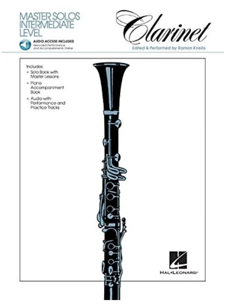 Master Solos Intermediate Level – Clarinet HL 00841324