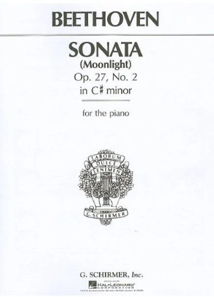 Beethoven, Sonata in C-Sharp Minor, Opus 27, No. 2 (“Moonlight”), HL 50266430
