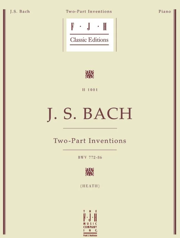 Bach, Two-Part Inventions JS Bach H1001