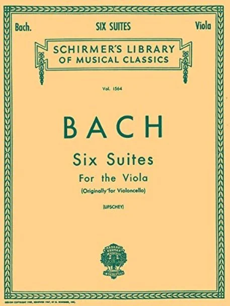 6 Suites Schirmer Library of Classics Volume 1564 HL 50260140