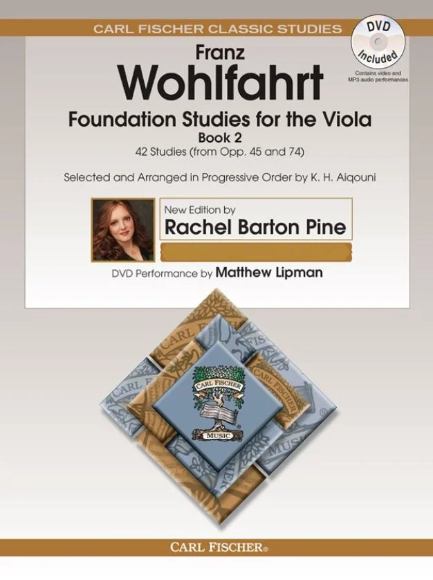 Franz Wohlfahrt, Foundation Studies for the Viola, Book 1~ Book 2, CF O2659X CF O2660X