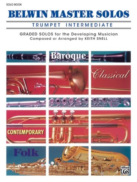 Belwin Master Solos, Volume 1 (Trumpet) Alfred EL03402