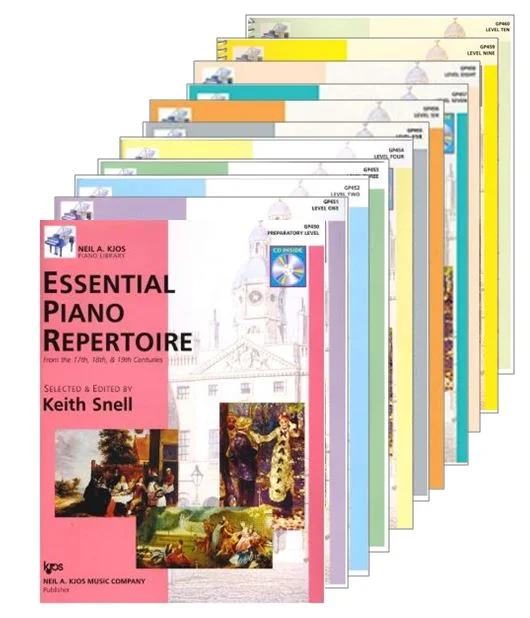 Essential Piano Repertoire - Preparatory Level ~ Level 10 KJOS