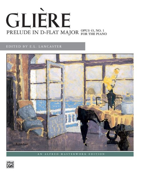 Gliere, Prelude in D-flat Major, Opus 43, No. 1 Alfred 16808