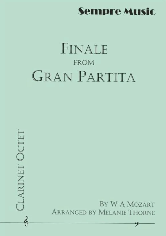 Mozart, Finale from Gran Partita (Clar. Octet) CF SM-C145F