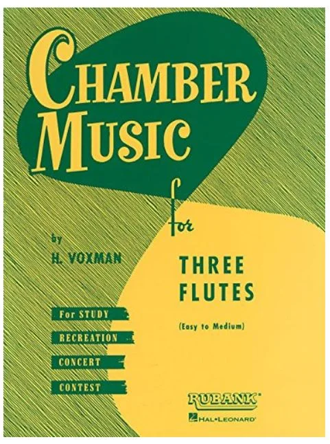 Voxman, CHAMBER MUSIC FOR THREE FLUTES HL 04474540