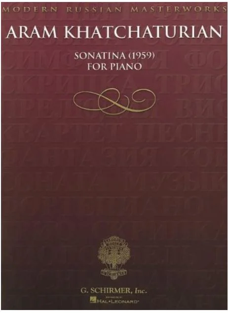 Khachaturian, SONATINA (1959) Piano Solo HL 50292050