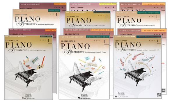 Accelerated Piano Adventures for the Older Beginner Series HL