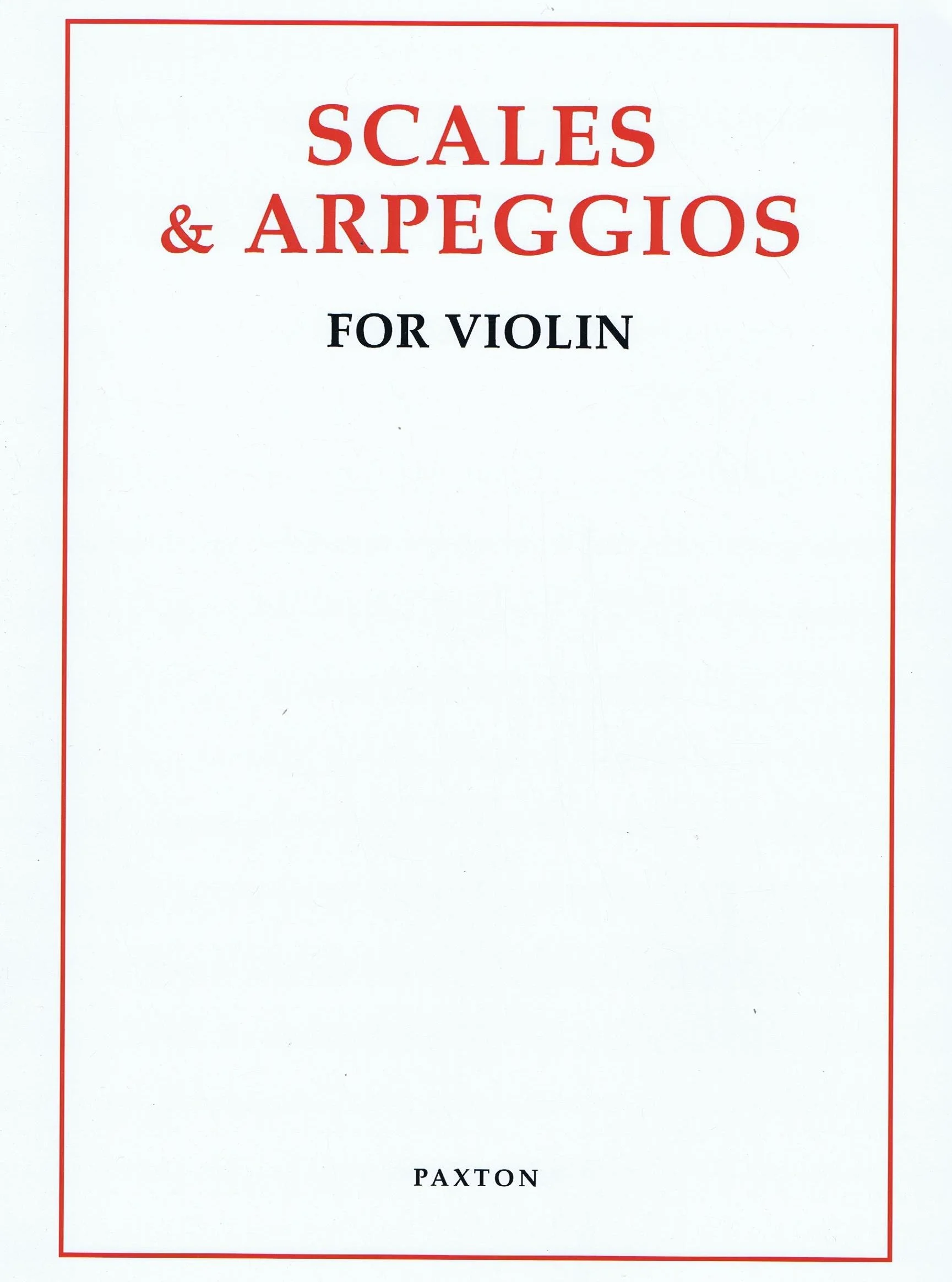 SCALES AND ARPEGGIOS FOR VIOLIN HL 14028882