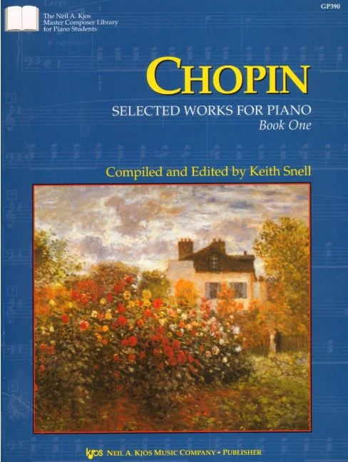 Chopin Selected Works For Piano, Book 1, Book 2 GP390, GP392