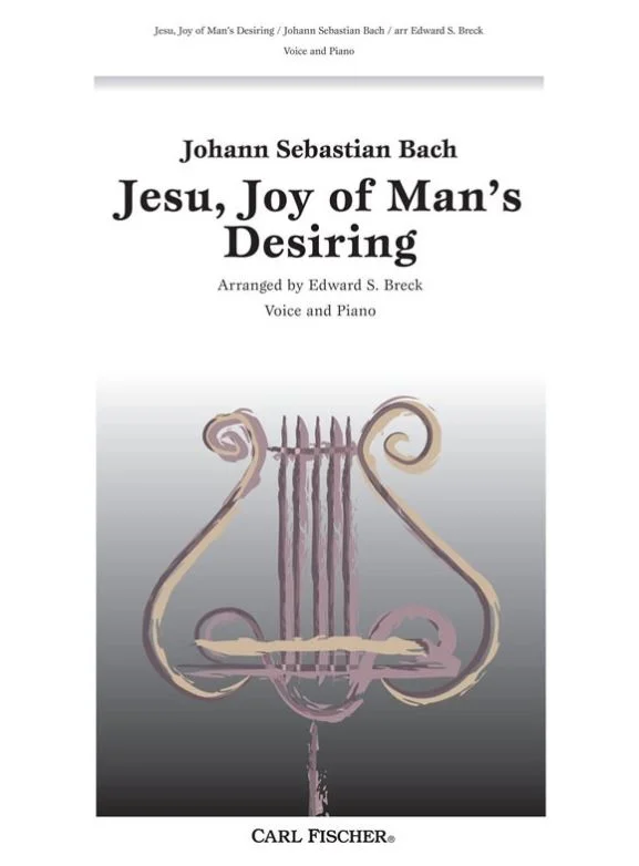 Jesu, Joy Of Man's Desiring Johann Sebastian Bach CF V2234