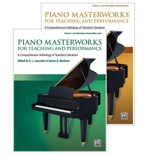 Piano Masterworks for Teaching and Performance Volume 1, 2 Alfred 44628 