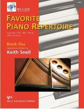 Favorite Piano Repertoire Book 1, 2 Kjos
