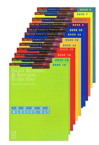 FJH Sight Reading &amp; Rhythm Every Day Book 1~ 8