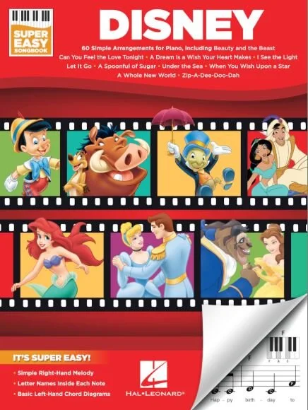 DISNEY – SUPER EASY SONGBOOK HL 00199558