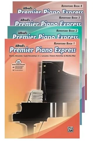 Alfred Premier Piano Express, Repertoire Book 1~4