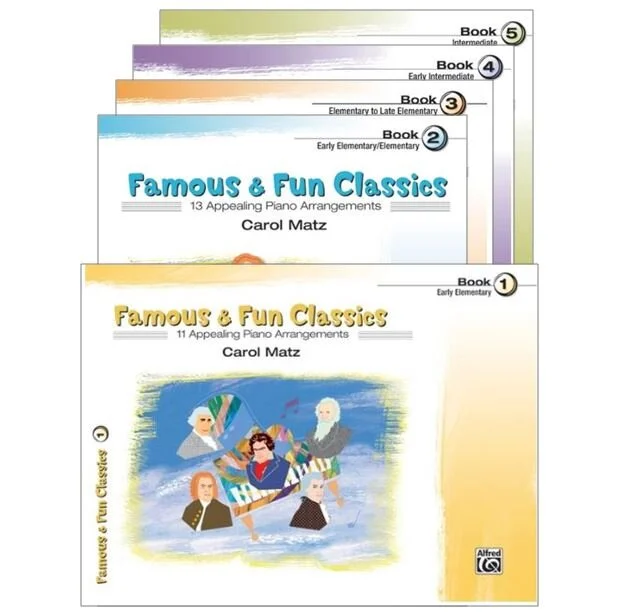 Alfred Famous &amp; Fun Classics Book 1~4