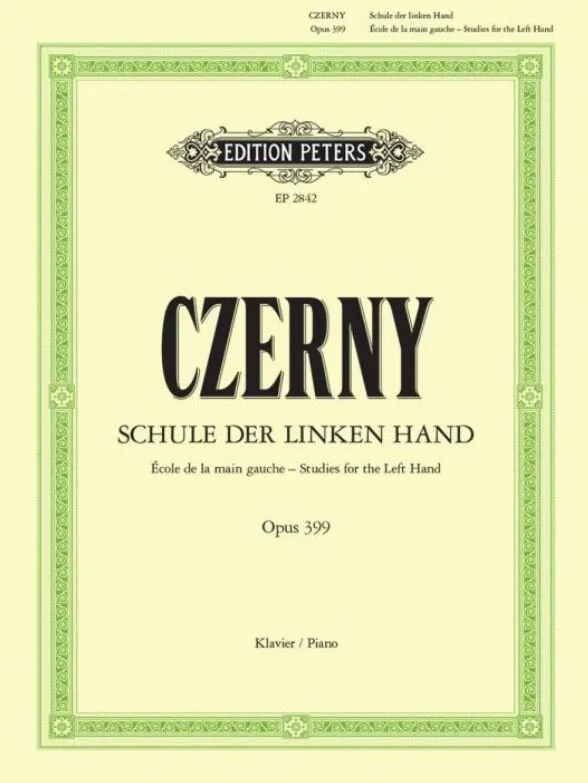 Czerny 10 Studies for the Left Hand Op.399 EP 2842