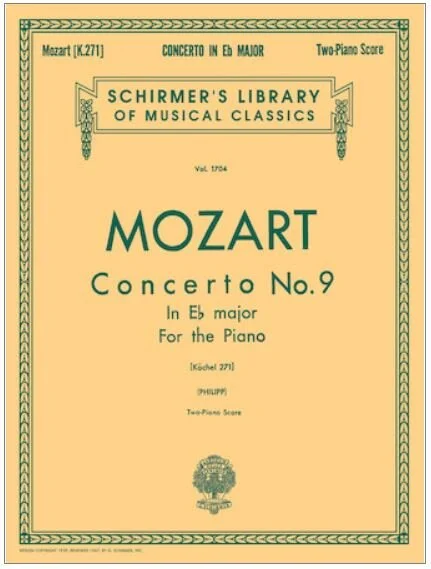 CONCERTO NO. 9 IN EB, K.271 Schirmer Library of Classics Volume 1704 HL 50261020