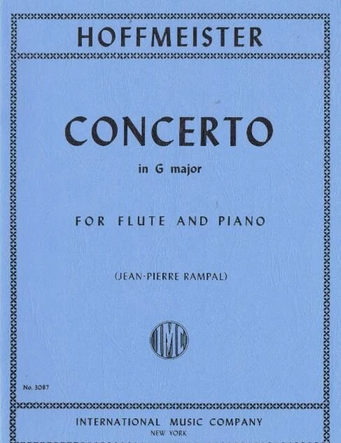 HOFFMEISTER, Franz Anton Concerto No. 8 in G major (RAMPAL, Jean-Pierre) IMC 3087
