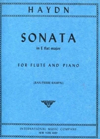 HAYDN, Joseph Sonata in E flat major (RAMPAL, Jean-Pierre) IMC 2876