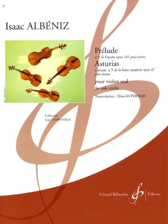 Albéniz Issac, Prelude/Asturias Pour Violon Seul CF 514-05453