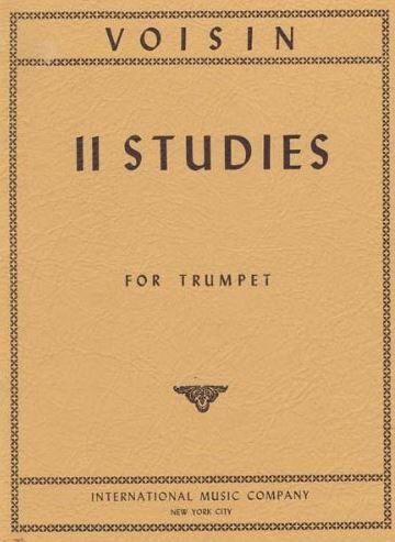 Voisin 11 Studies For Trumpet IMC 2415