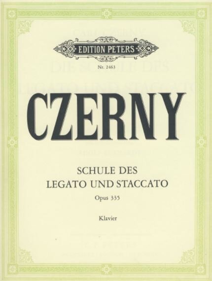 Czerny, School of Legato and Staccato Op. 335 Ruthardt EP2463