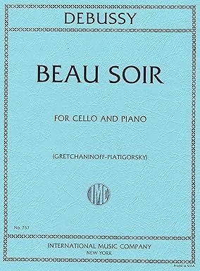 Beau Soir (PIATIGORSKY, Gregor) DEBUSSY, Claude