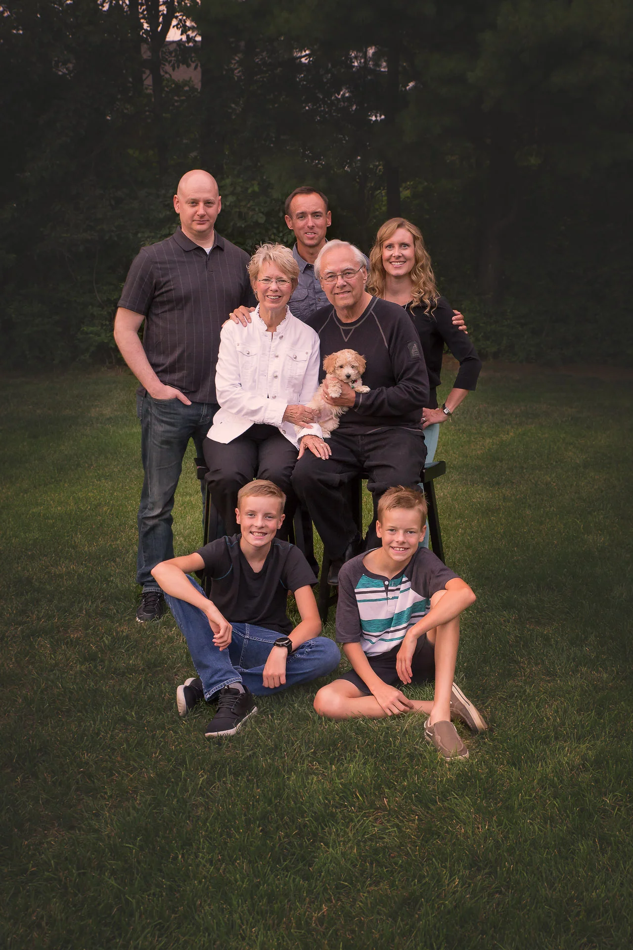 Celebrating 50 Years! Urbandale, Iowa Extended Family Photographer