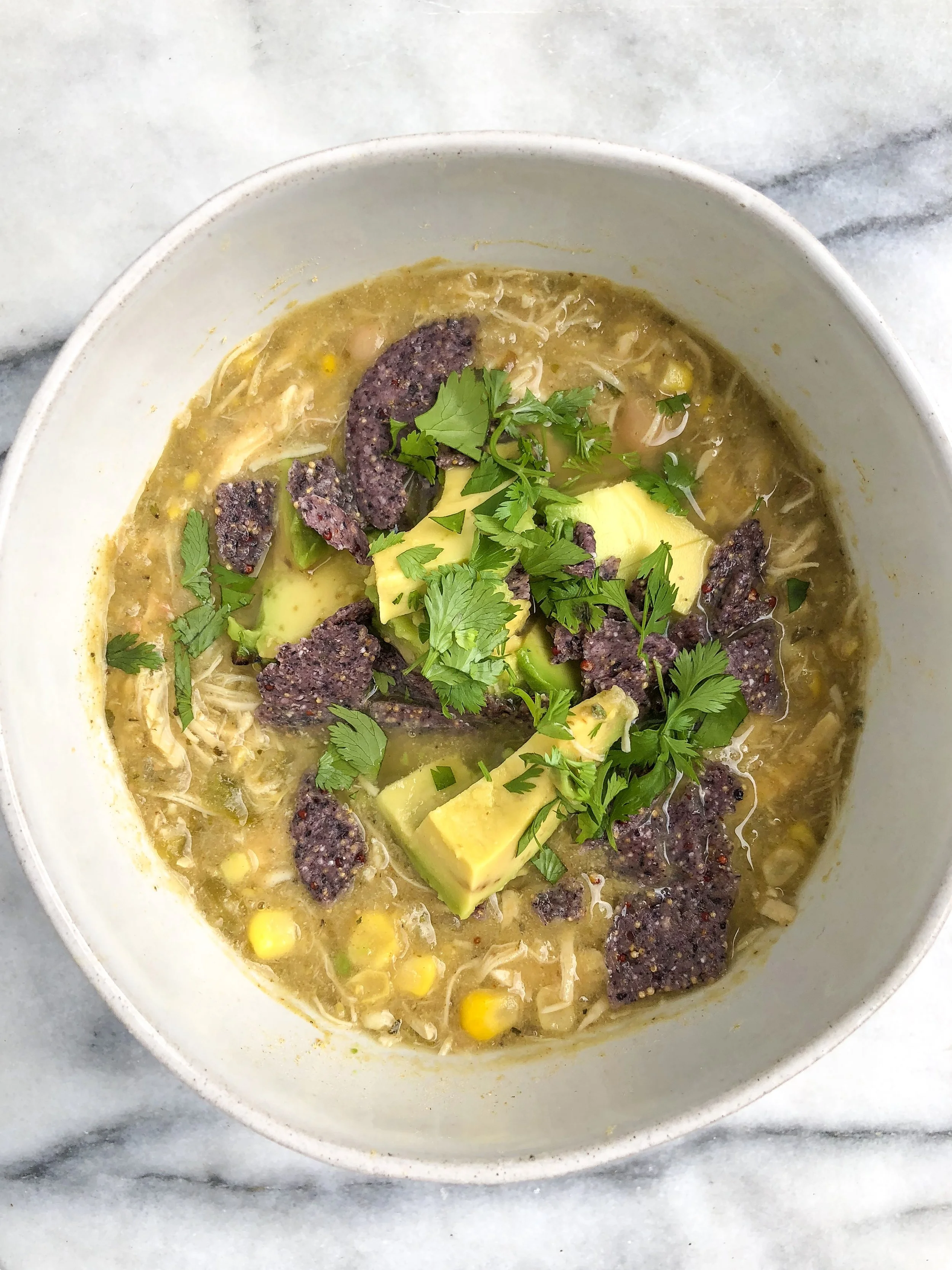 Crockpot White Chicken Chili 