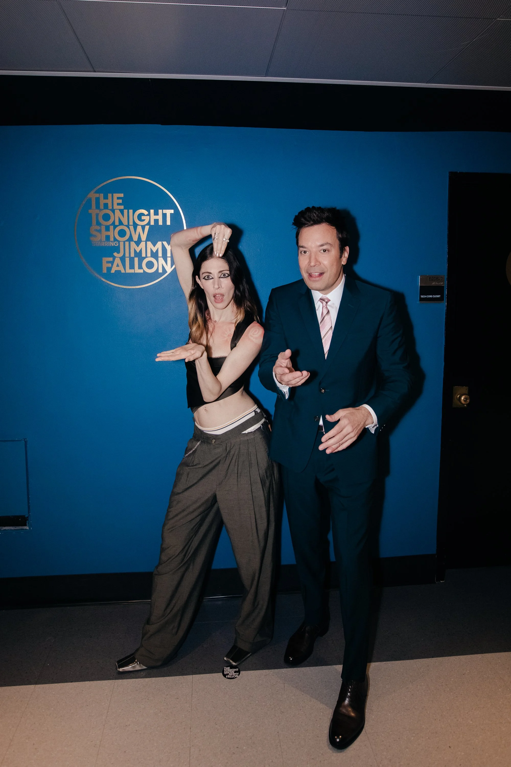 Jimmy Fallon & Caroline Polachek