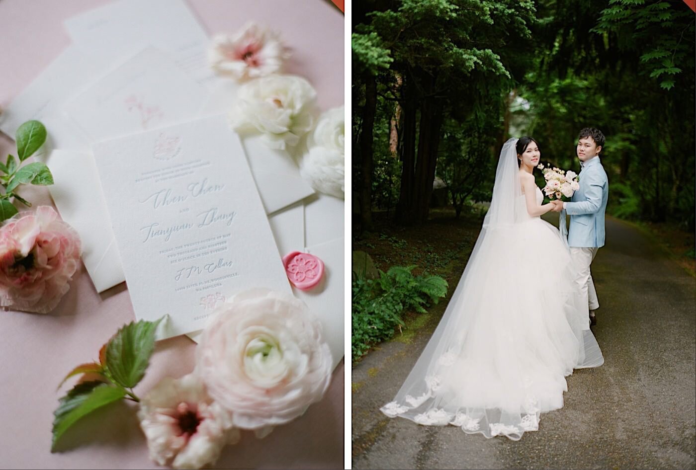 A chic, pastel wedding in Woodinville