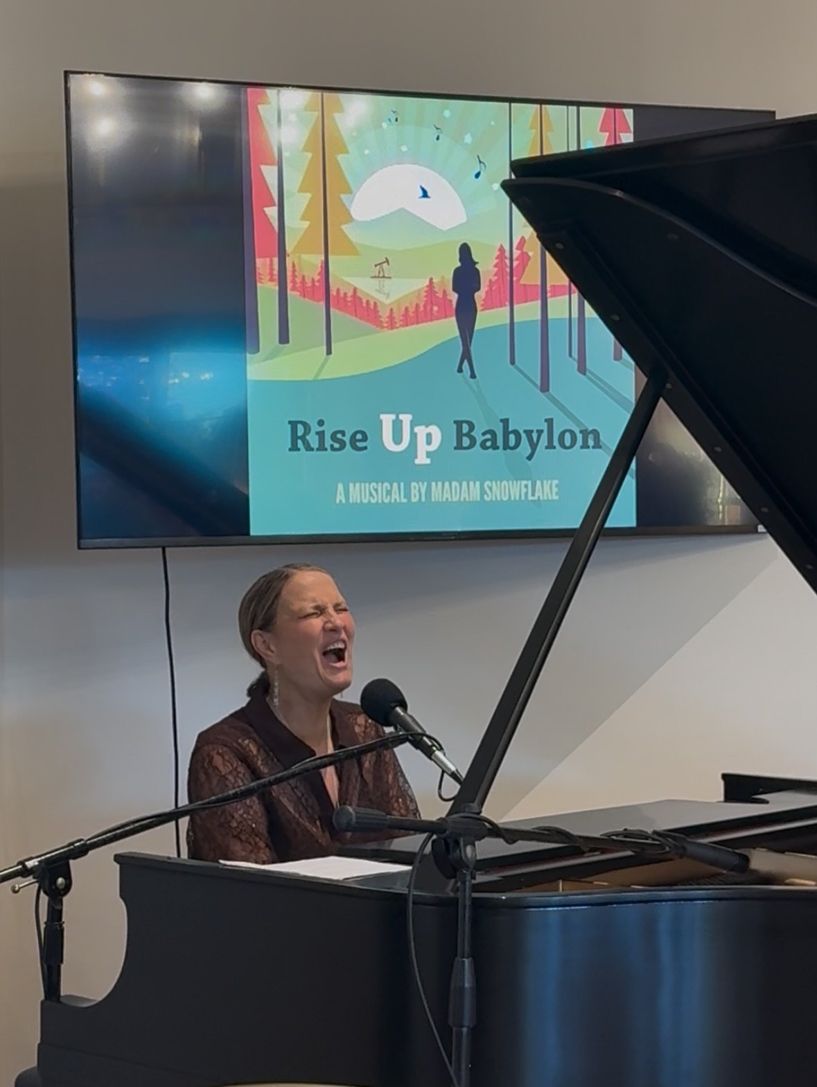 Rise Up Babylon Wrap Party! 🎉

🎤 Four years in the making&hellip;
the soundtrack + audiobook for this musical are officially DONE!

🎹 The producers, musicians, and early supporters of Rise Up Babylon gathered for a beautiful afternoon at Bel-Air C