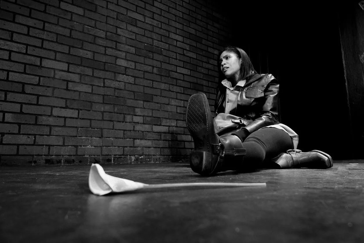 Marchelle as Abby in Torrent Theatre's Play Off .