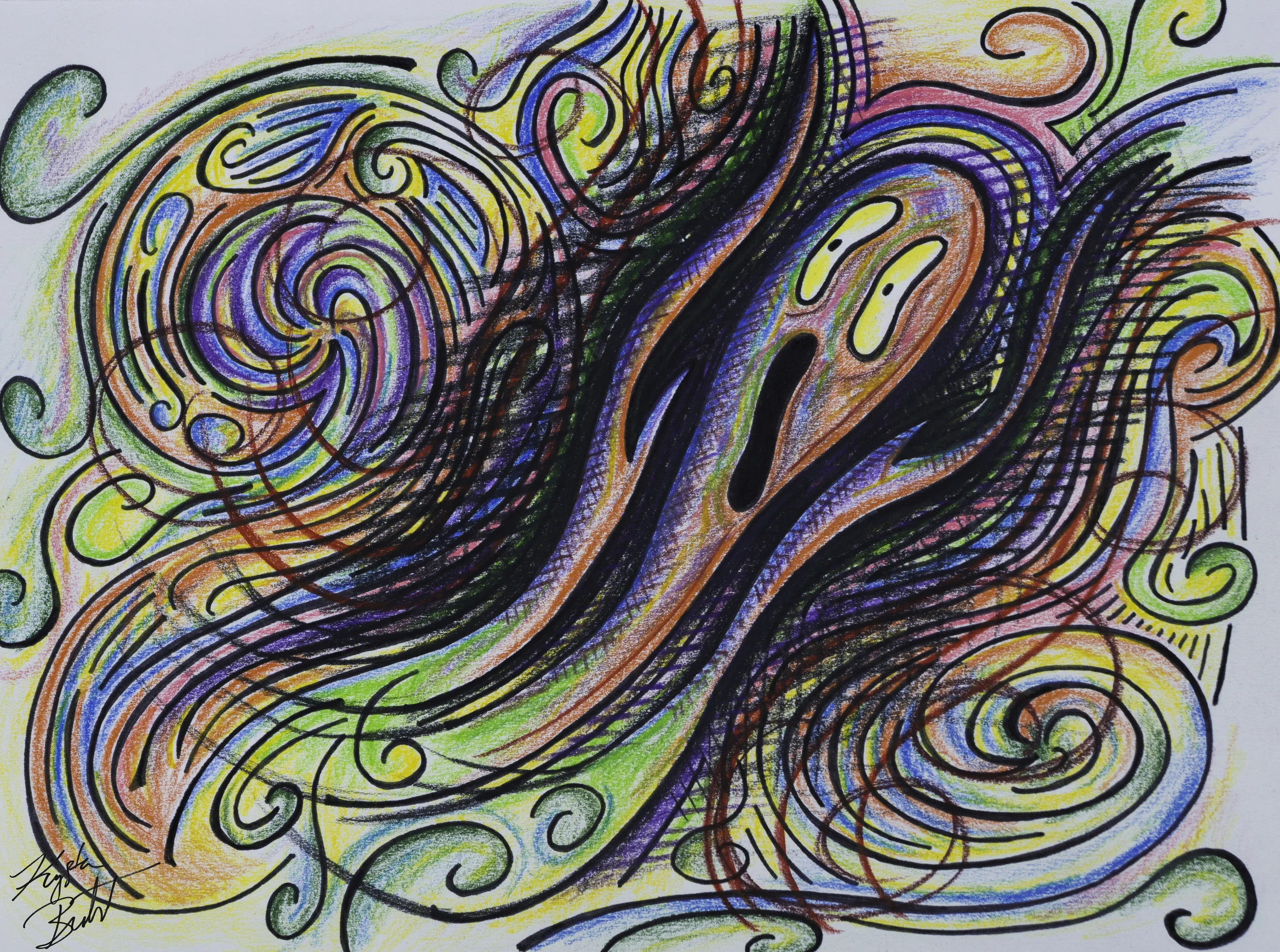 Mixed Media, Expressive, Original Artwork for Sale — Krysta