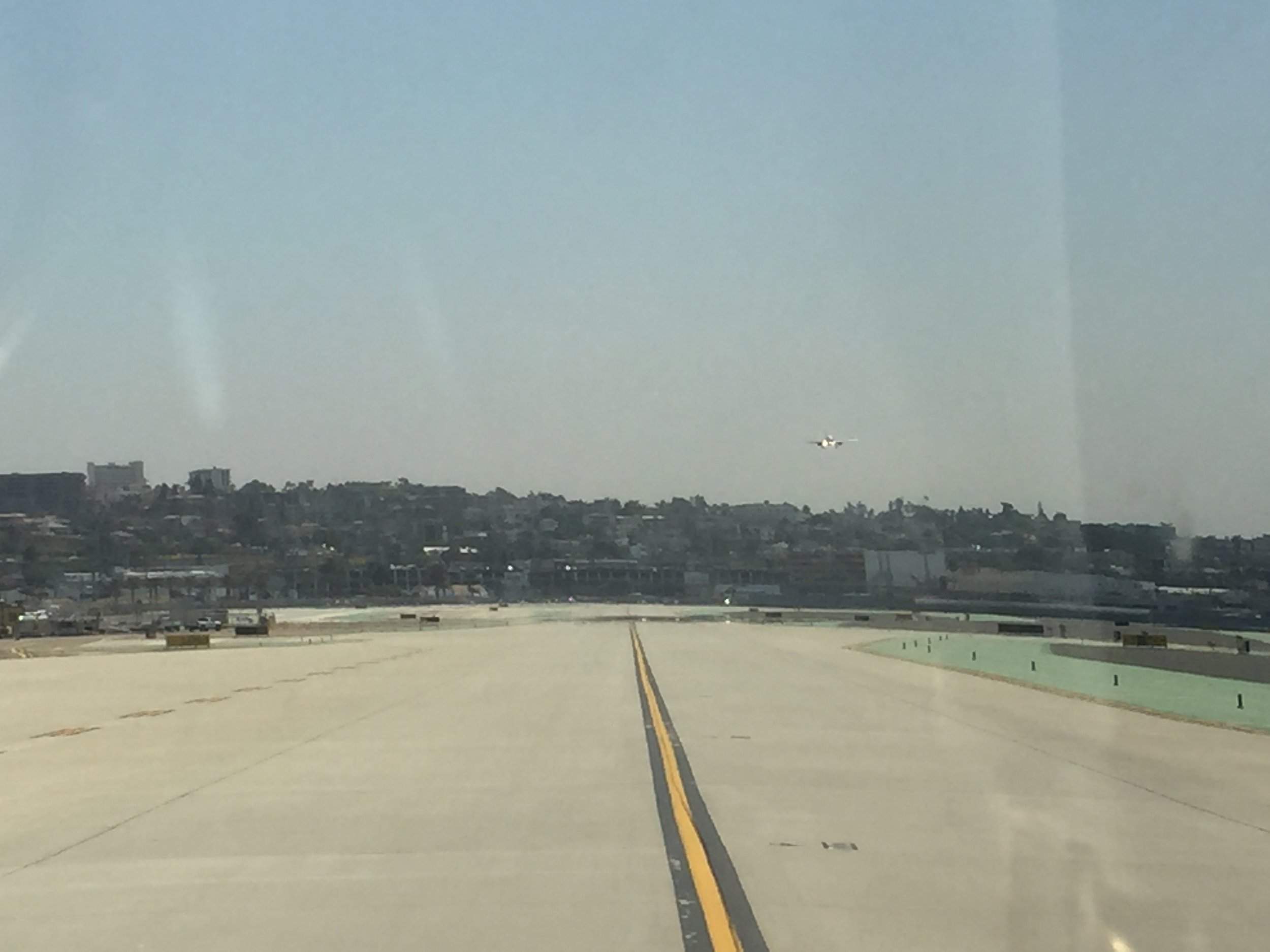 Front window seat in San Diego